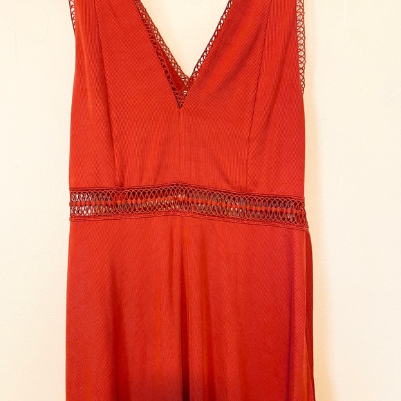 Free people red king of my heart mini dress - Picture 6 of 8